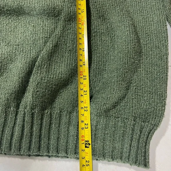 Polo by Ralph Lauren Men’s XL Green Sweater With Burgundy Pony Logo - Picture 10 of 11